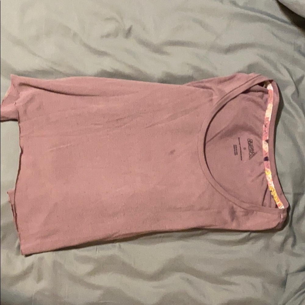 Purple crop top